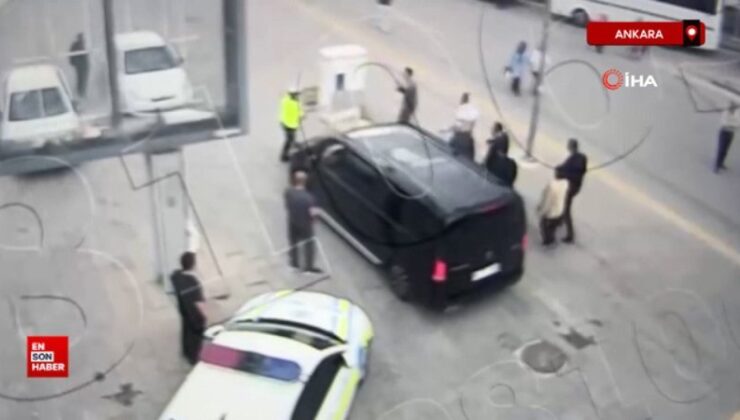 CHP’li milletvekilinin sürücüsü, aracı polis memurunun üzerine sürdü