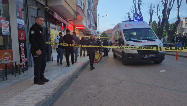 Çorum’da hengame sırasında silahlıyla kendini vurdu