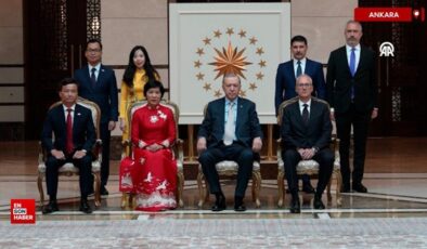 Cumhurbaşkanı Erdoğan, 5 ülkenin büyükelçisini kabul etti
