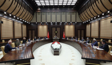 Cumhurbaşkanı Erdoğan, Cumhurbaşkanlığı Siyaset Heyetlerinin başkanvekillerini kabul etti