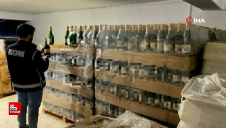 Cumhuriyet tarihinin en büyük alkol kaçakçılığı operasyonu