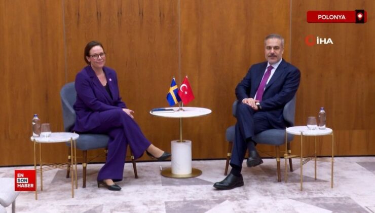 Dışişleri Bakanı Fidan, İsveçli mevkidaşı Stenergard ile görüştü