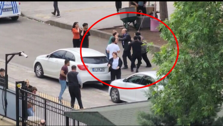 Diyarbakır’da adliye önünde sopalı, tekmeli ve yumruklu hengame