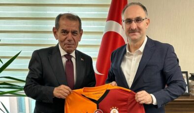 Dursun Özbek’ten Türkiye Kayak Federasyonu Lideri’ne ziyaret