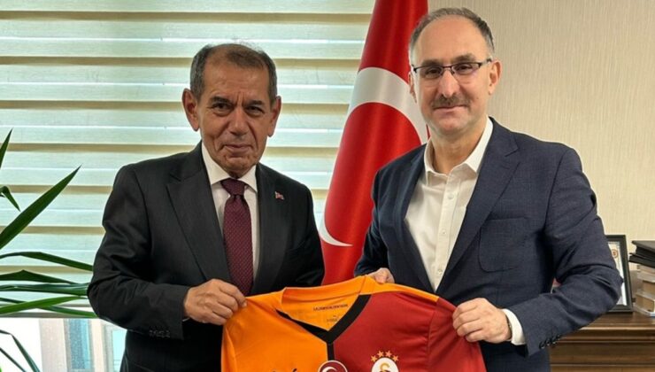 Dursun Özbek’ten Türkiye Kayak Federasyonu Lideri’ne ziyaret