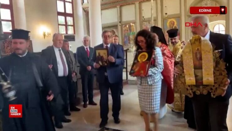 Edirne’de Bulgar Kilisesi’nde ‘Aziz Georgi Günü’ ayini