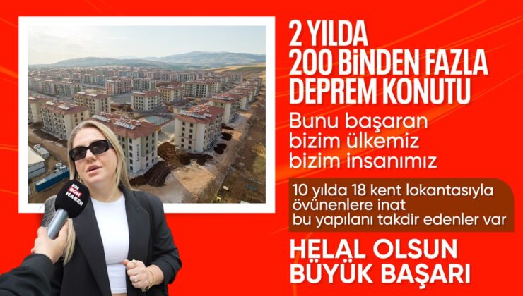 Ensonhaber vatandaşlara sarsıntı bölgesinde kaç konut yapıldığını sordu