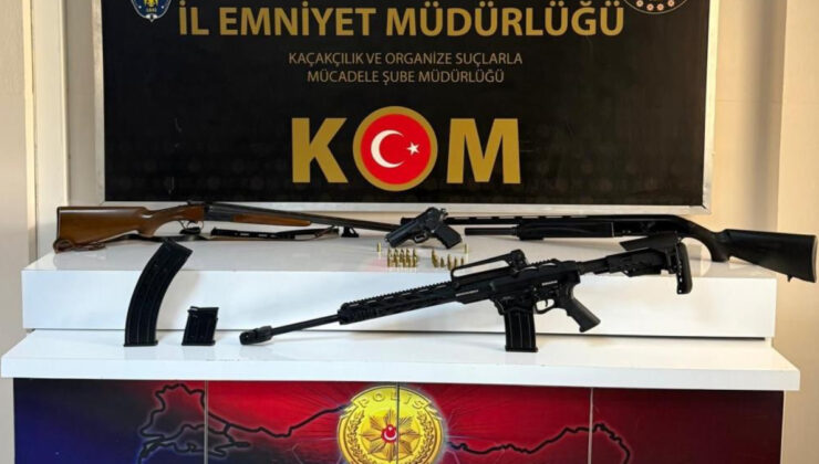 Erzincan’da silah operasyonu
