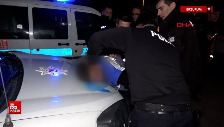 Erzurum’da şoför 8. defa alkollü olarak yakalandı