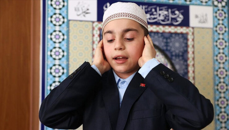 Ezan okuma yarışı birincisi Buyruk Kayra’nın hayali Ayasofya’da misyon yapmak