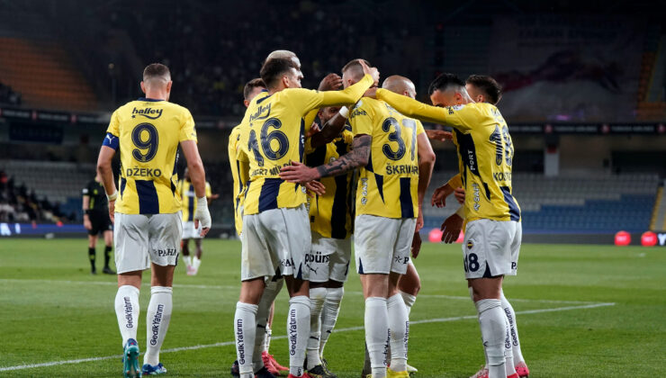 Fenerbahçe, dış alanda arka arda 4. maçını kazandı