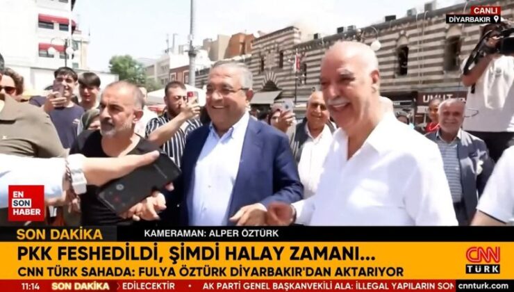 Fesih kararı Diyarbakır’da halayla kutlandı