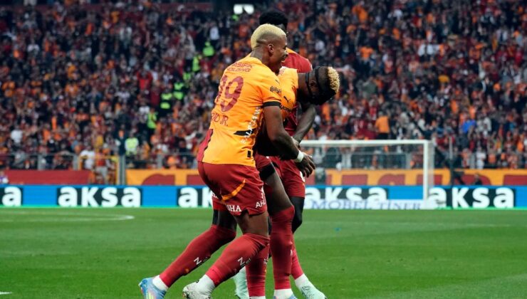 Galatasaray, son 3 maçta 14 gol kaydetti