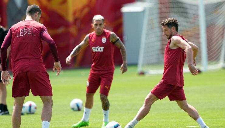 Galatasaray’da Trabzonspor maçı hazırlıkları tamamlandı