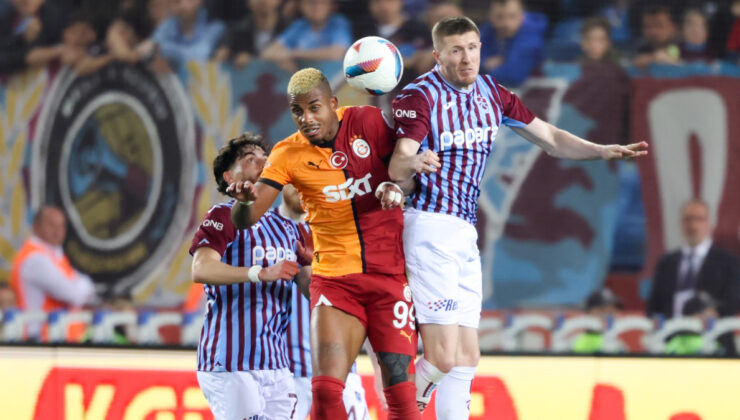 Galatasaray’ın Trabzonspor’a karşı bileği bükülmüyor