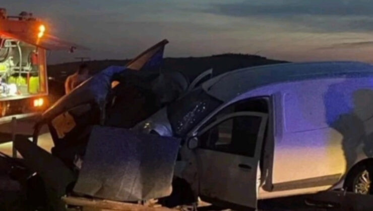 Gaziantep baş başa feci kaza: 1 meyyit