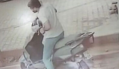 Gaziantep’te motosiklet hırsızlığı