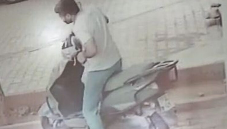 Gaziantep’te motosiklet hırsızlığı