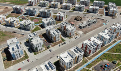 Gaziantep’te zelzele konutları tek tek tamamlanıyor