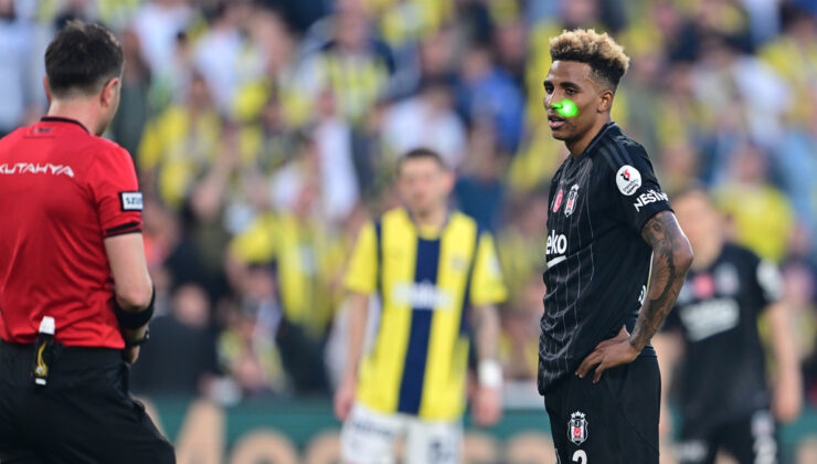 Gedson Fernandes’e lazer tutan seyirci gözaltına alındı