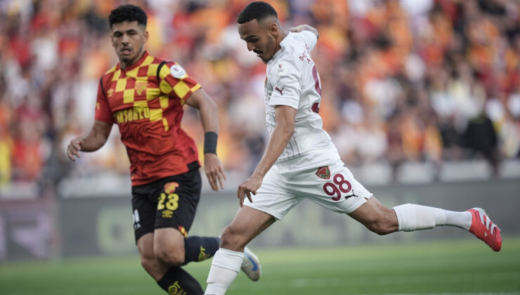 Göztepe ile Hatayspor berabere kaldı