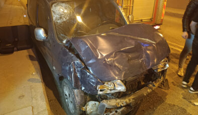 Gümüşhane’de tünelde sollama faciayla bitti: 5 yaralı