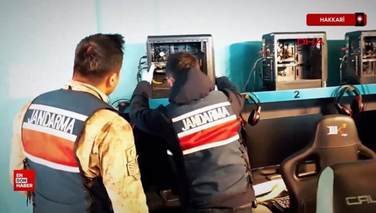 Hakkari’de yaşa dışı bahis operasyonu