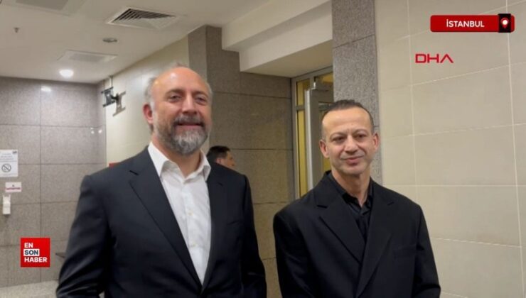 Halit Ergenç ve İstek Kocaoğlu adliyeye geldi