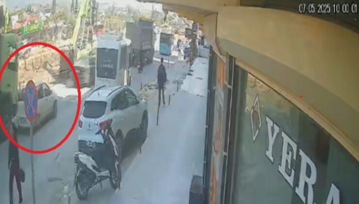 Hatay’da arabası oyuncak üzere önünde sürükledi: Ardına bakmadan gitti