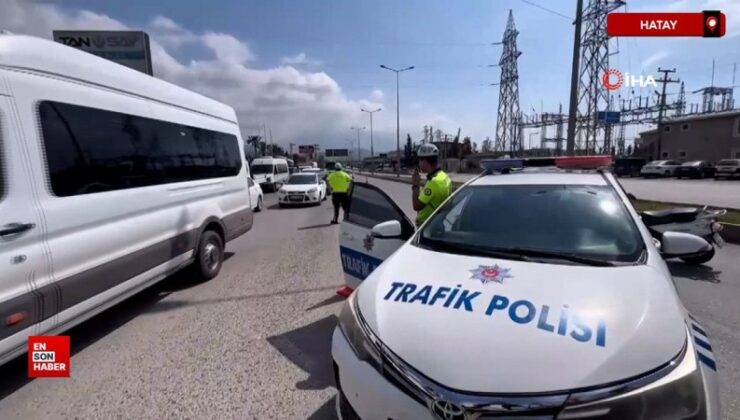 Hatay’da doğalgaz kaçağını hiçe sayarak sigara içen vatandaşlara polisten ihtar