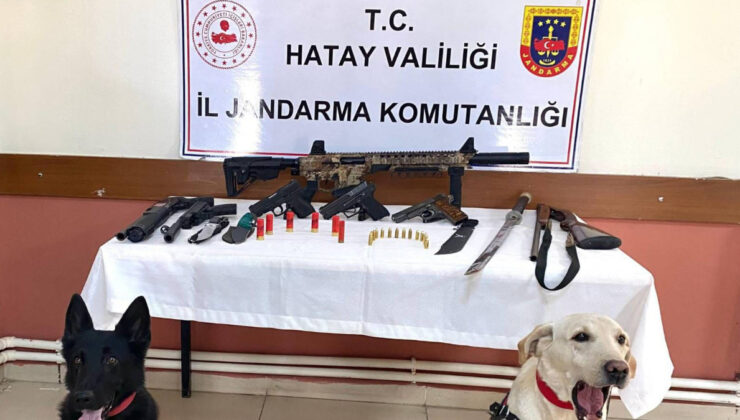 Hatay’da toplumsal medyada silah paylaşan şahıslara jandarmadan operasyon