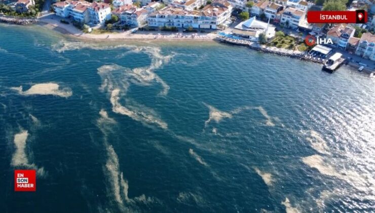 İstanbul açıklarında müsilaj görüldü