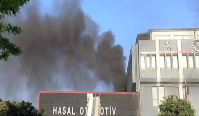 İstanbul Bağcılar’da fabrika yangını