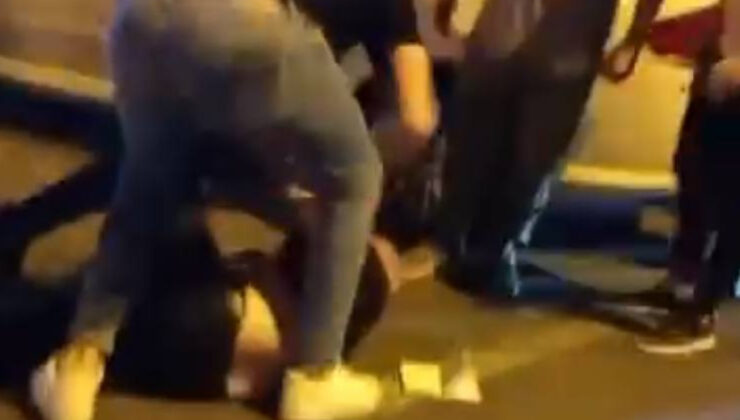 İstanbul Küçükçekmece’de zincirleme kazaya neden olan alkollü şoför darbedildi