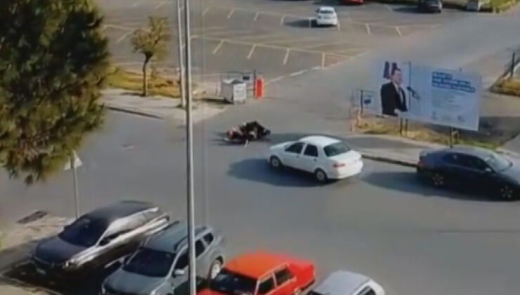 İstanbul Silivri’de araba ile motosiklet çarpıştı