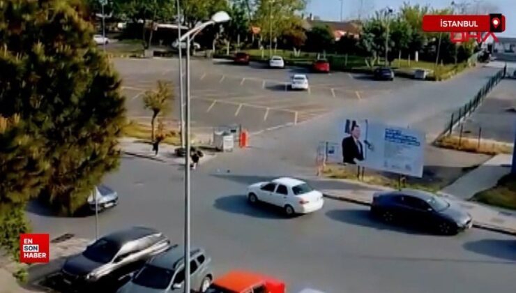 İstanbul Silivri’de araba ile motosikletin çarpıştığı kaza