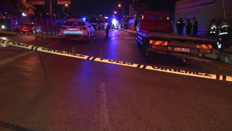 İstanbul’da denetimden çıkan araç yan yattı: 1 meyyit