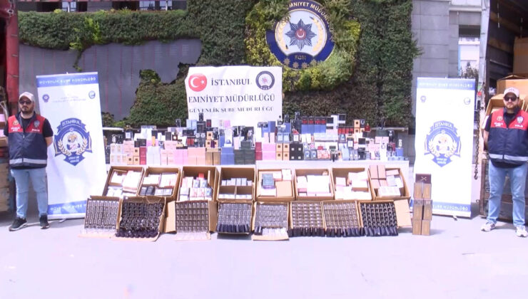 İstanbul’da düzmece parfüm operasyonu