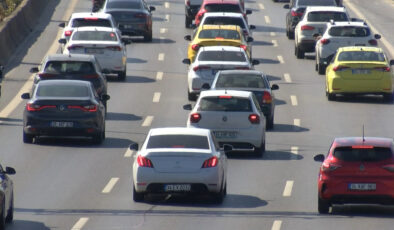 İstanbul’da trafik yoğunluğu