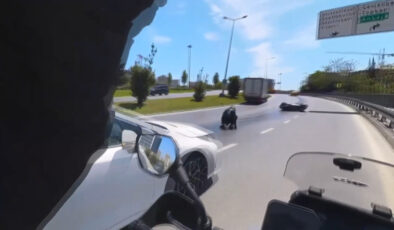 İstanbul’da yakıt dökülen yolda kaydı: Vefattan döndü