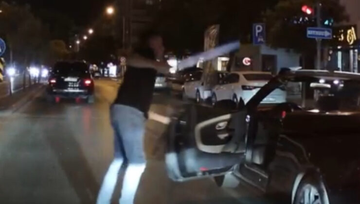 İzmir’de trafikte tartıştığı şahıslara döner bıçağı ile saldırdı