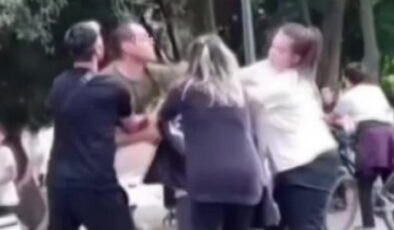 Kartal’da çocuk parkında bayana tekmeli yumruklu taarruz