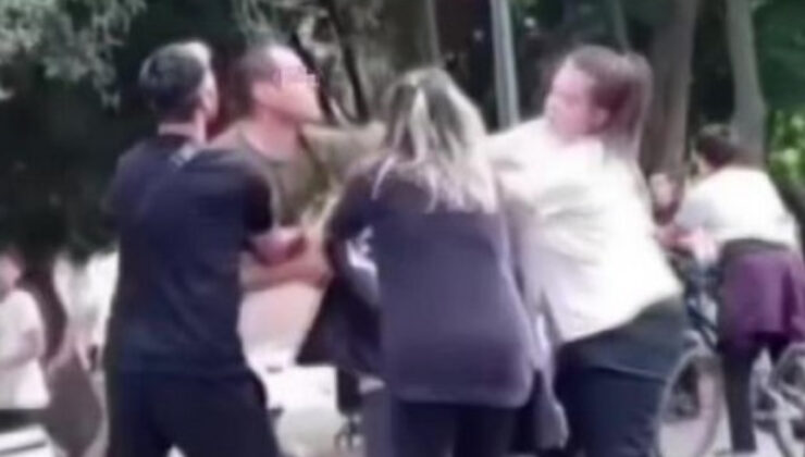Kartal’da çocuk parkında bayana tekmeli yumruklu taarruz