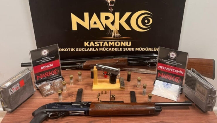 Kastamonu’da uyuşturucu operasyonu