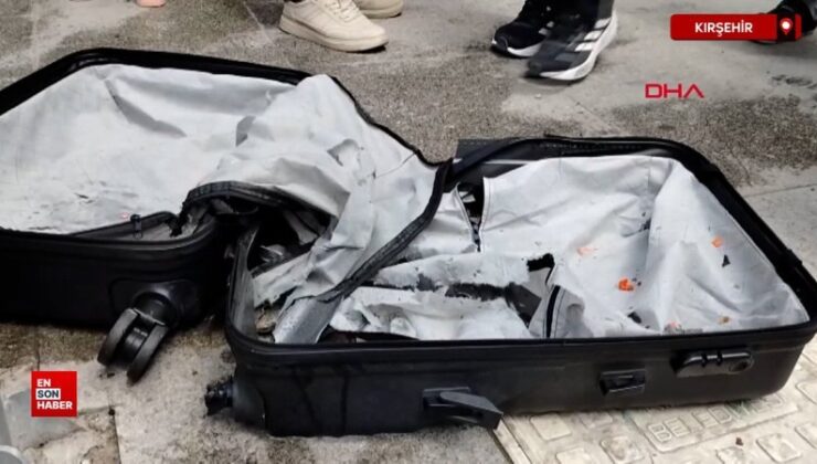 Kırşehir’de fünye ile patlatılan kuşkulu valiz boş çıktı