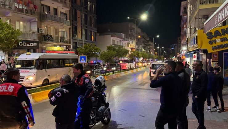 Kuşadası’nda iki küme ortasında arbede