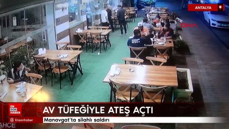 Manavgat’ta silahlı taarruz