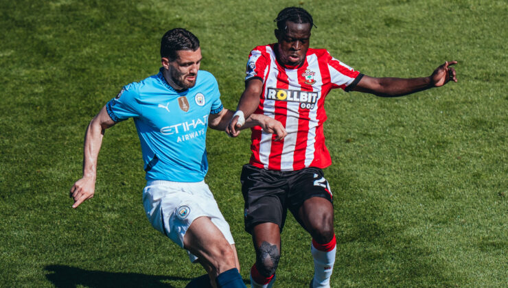 Manchester City, Southampton karşısında iki puan bıraktı