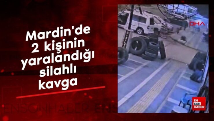 Mardin’de 2 kişinin yaralandığı silahlı hengame