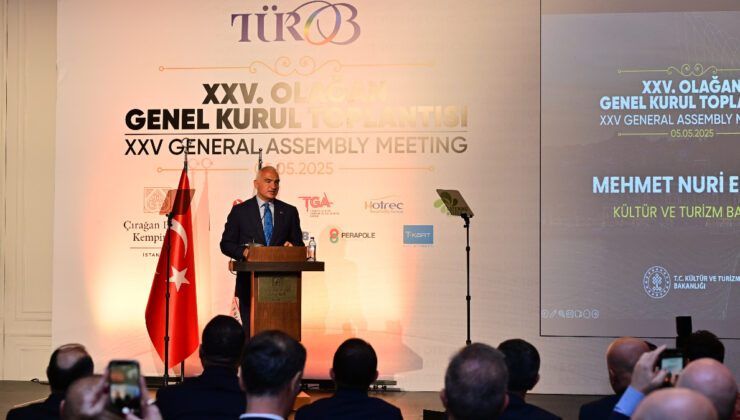 Mehmet Nuri Ersoy: Temel maksadımız, turizmi 81 ile ve yılın 12 ayına yaymak